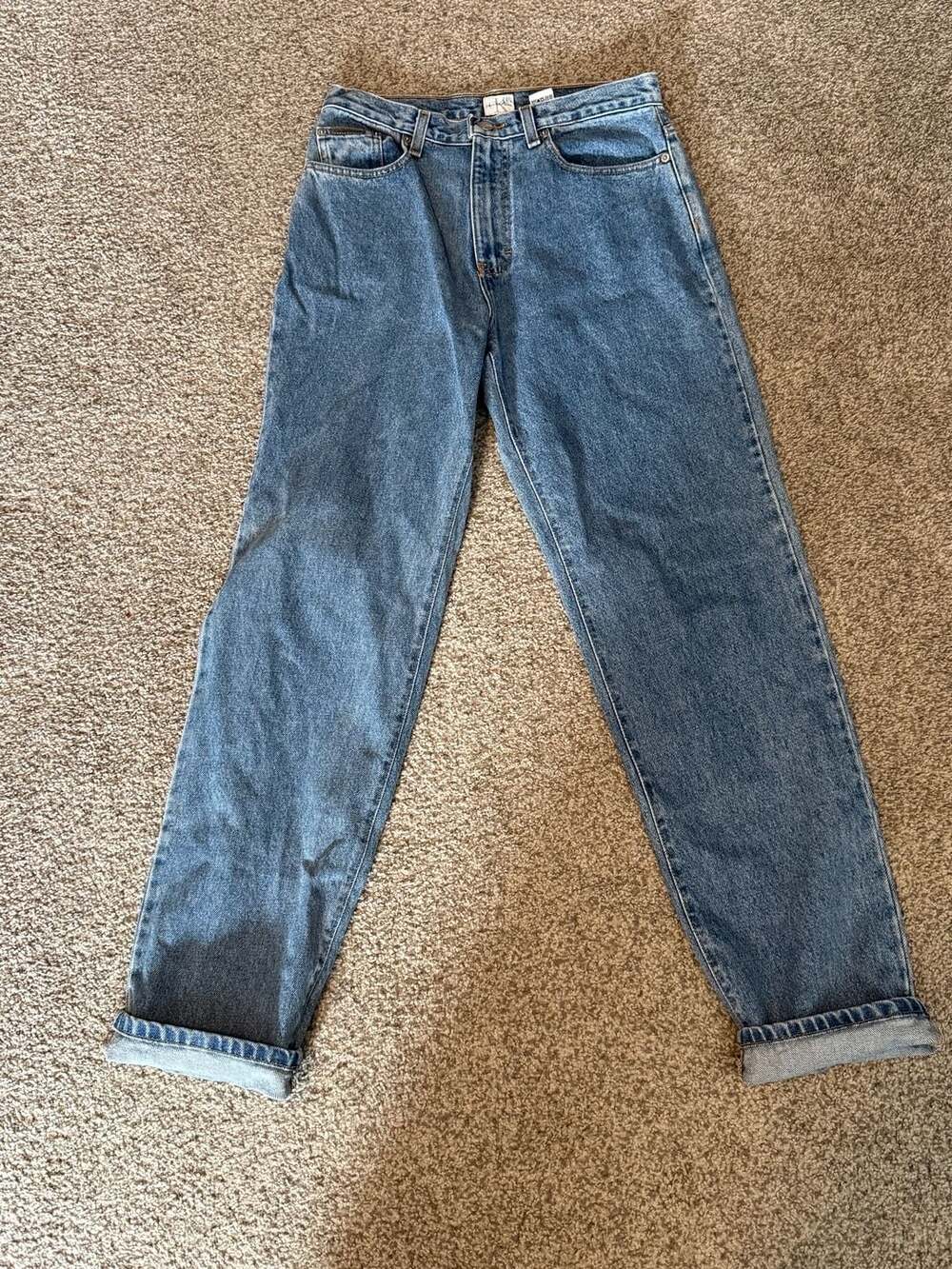 Calvin Klein Jeans Vintage Easy Fit Doublestone Denim Jeans Size 8